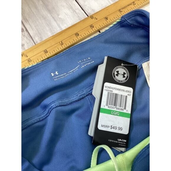 acubi mermaidcore fairycore Under Armour HeatGear Capri leggings Large - Picture 5 of 6